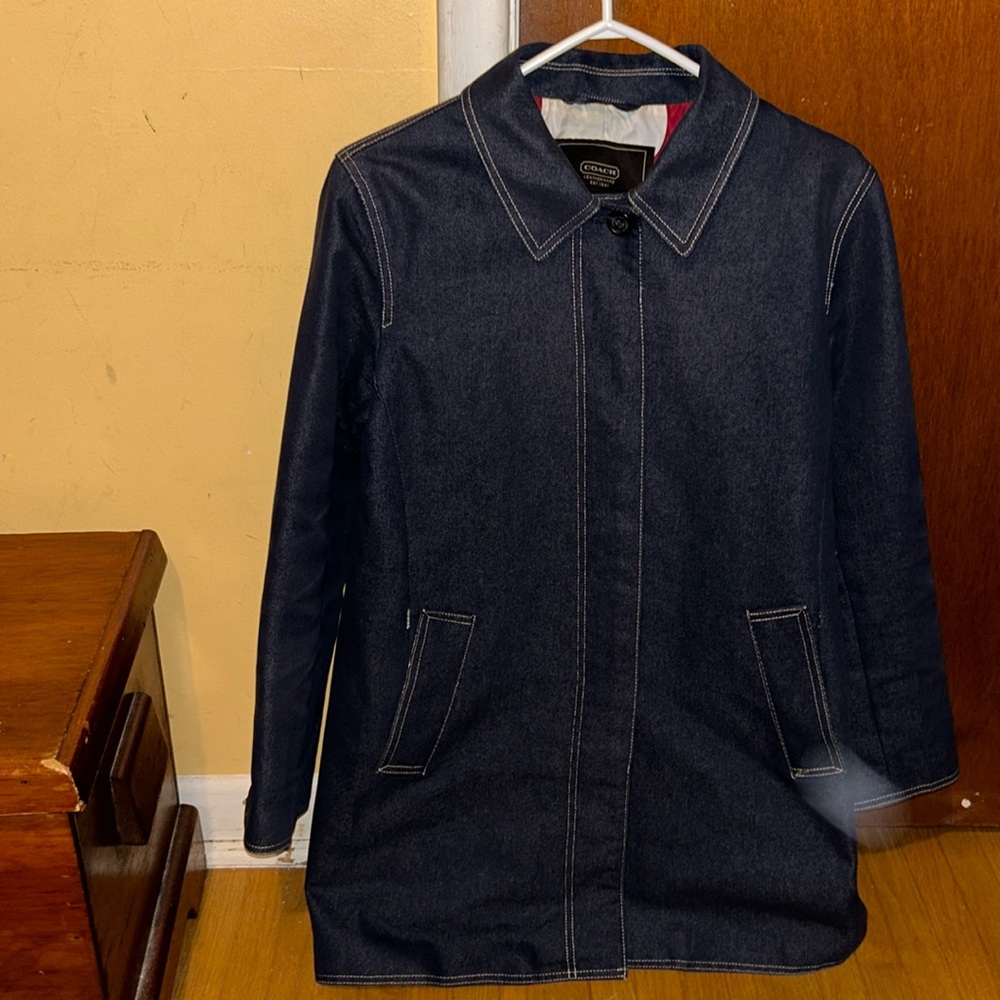 Vintage Coach Denim Coat